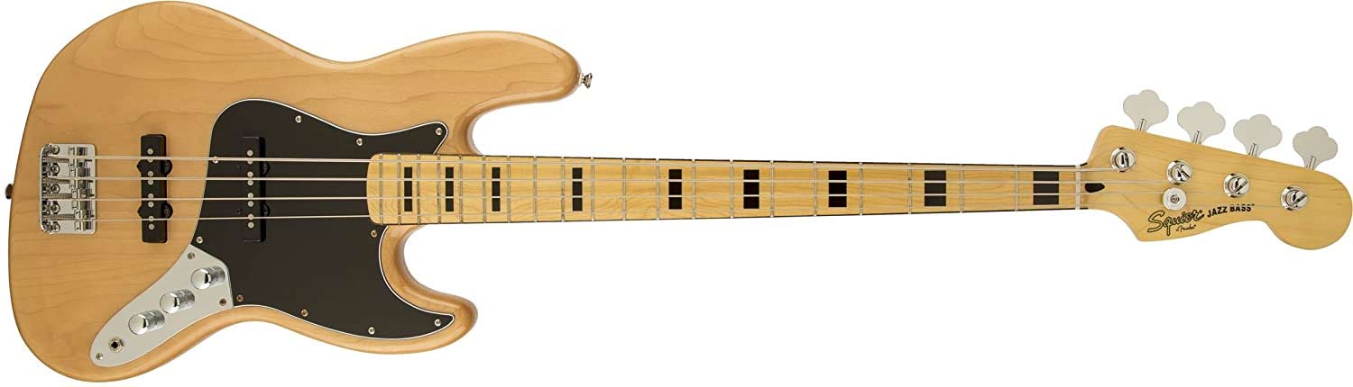 Fender Jazz Squire – Indonesia – natural wood