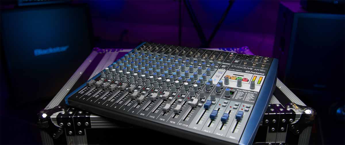 Presonus 16 channel Studio Live Hybrid digital and USB mixer