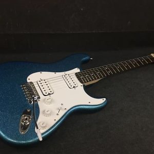 SQUIRE BULLET STRATOCASTER ELCTRIC GUITAR (BLUE SPARKLE)